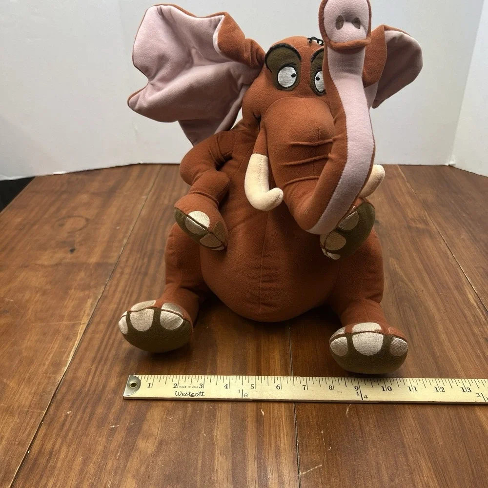 Vintage Disney Tarzan Tantor Plush 1999 Elephant Stuffed Doll Toy